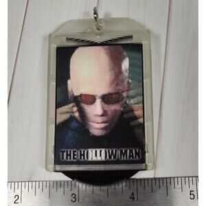 Hollow Man 3D Lenticular Movie Promo Keychain - Shue, Bacon, Brolin, Dickens